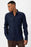 Antioch Navy Blue 100% Linen Long Sleeve Men's Shirt