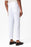 White 100% Linen High Waist Pleated Men's Trousers