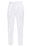 White 100% Linen High Waist Pleated Men's Trousers