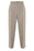 Light Khaki Baggy High Waist Men's Fabric Trousers