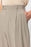 Light Khaki Baggy High Waist Men's Fabric Trousers