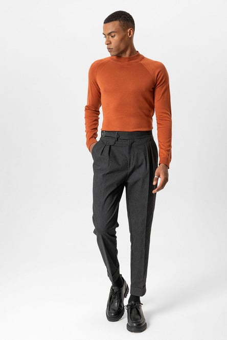 Tile Half Turtleneck Men's Knitwear