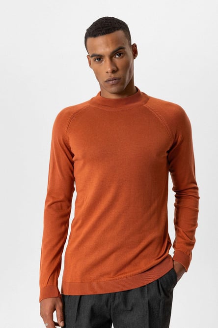 Tile Half Turtleneck Men's Knitwear