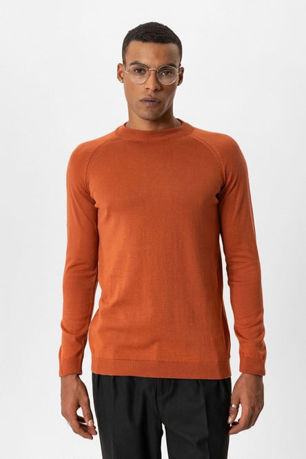 Tile Half Turtleneck Men's Knitwear