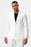 White Unlined Men's Blazer Jacket with Bag Pockets