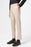 Beige Classic High Waist Men's Trousers