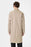 Beige Oversize Men's Coat