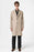 Beige Oversize Men's Coat