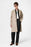 Beige Oversize Men's Coat