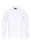 Antioch White Men's Collar Hidden Button Long Sleeve Slim Fit Shirt