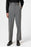 Gray High Waist Striped Relaxed Fit Men's Trousers