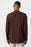 Antioch Brown Collar Regular Fit Men's Shirt