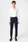 Navy Blue Classic High Waist Men's Trousers