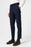 Navy Blue Classic High Waist Men's Trousers