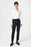 Navy Blue Classic High Waist Men's Trousers