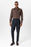 Navy Blue Buckle Detailed High Waist Men's Trousers