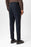 Navy Blue Buckle Detailed High Waist Men's Trousers