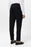 Black Pleated High Waist Men's Trousers