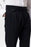 Navy Blue Pleated High Waist Men's Trousers