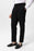 Black Pleated High Waist Men's Trousers