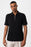 Antioch Black Polo Neck Zippered Men's T-Shirt