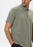 Antioch Light Khaki Polo Neck Zippered Men's T-Shirt