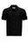 Antioch Black Polo Neck Knitted Short Sleeve Men's Shirt