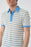 Antioch Saks Polo Neck Slim Fit Striped Men's T-Shirt