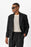 Black Crop Fit Men's Blazer Jacket