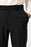 Black Classic High Waist Men's Trousers