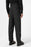 Black High Waist Striped Relaxed Fit Men's Trousers