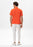 Antioch Salmon Polo Neck Zippered Men's T-Shirt