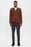 Brown V-Neck Men's Sweater