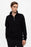 Antioch Black Half Zipper High Collar Men's Sweater